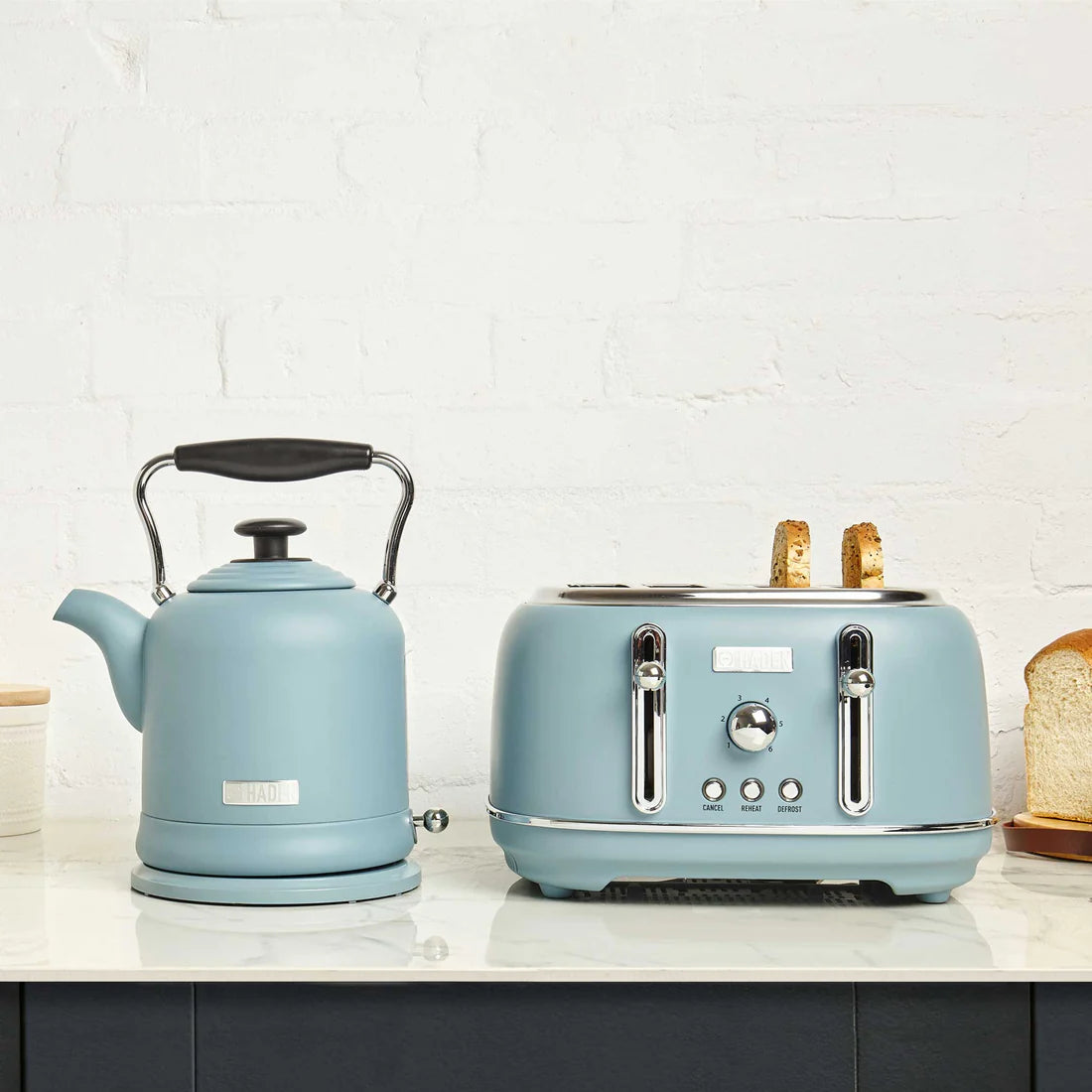 Haden Highclere Blue Kettle