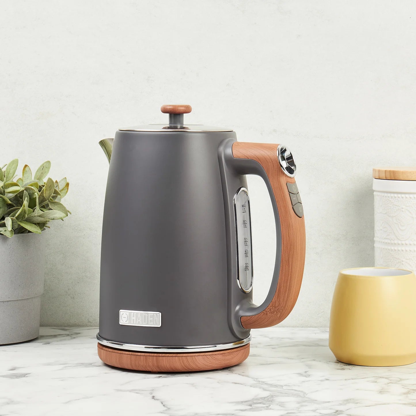 Haden Dorchester Grey Variable Temperature Kettle
