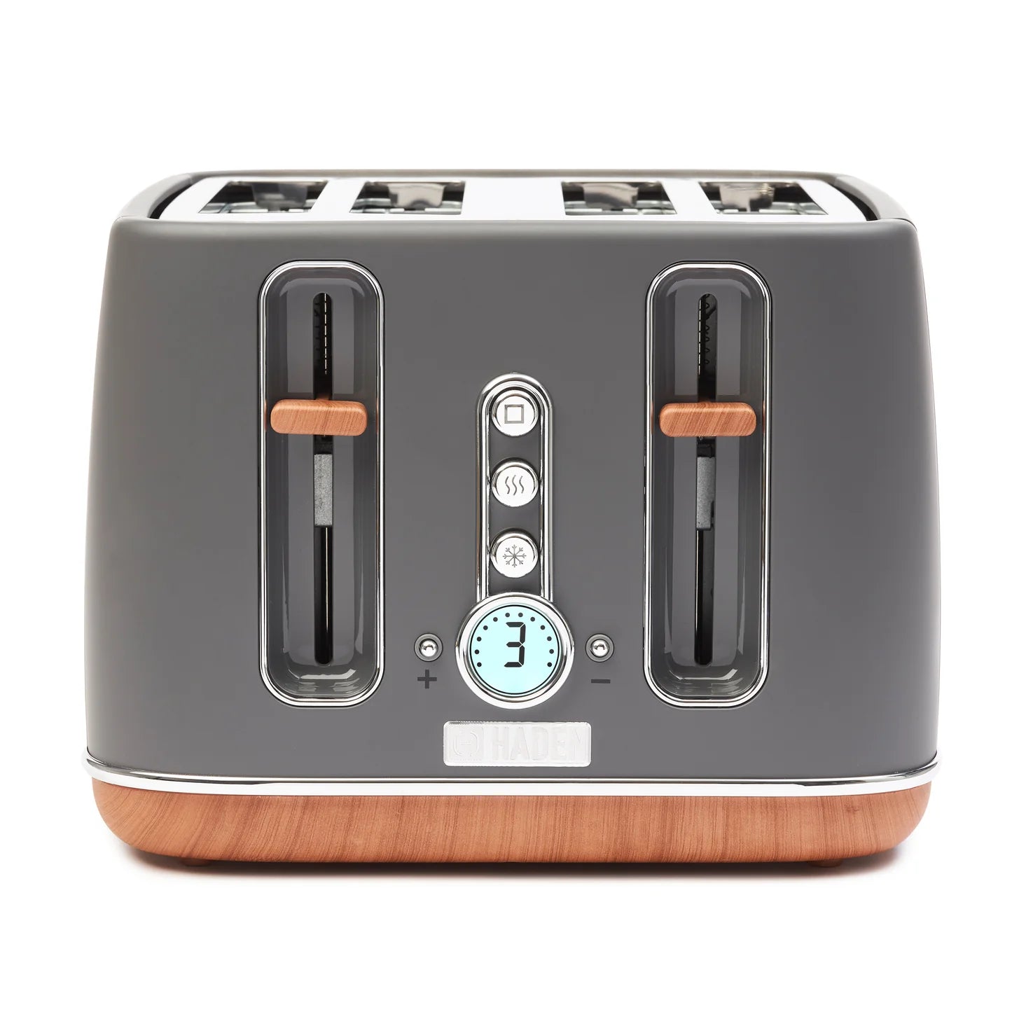 Haden Dorchester 4 Slice Toaster Grey