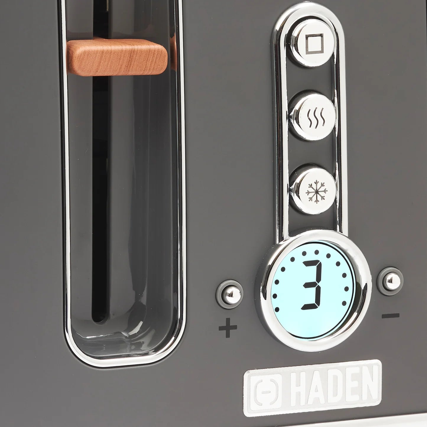 Haden Dorchester 4 Slice Toaster Grey