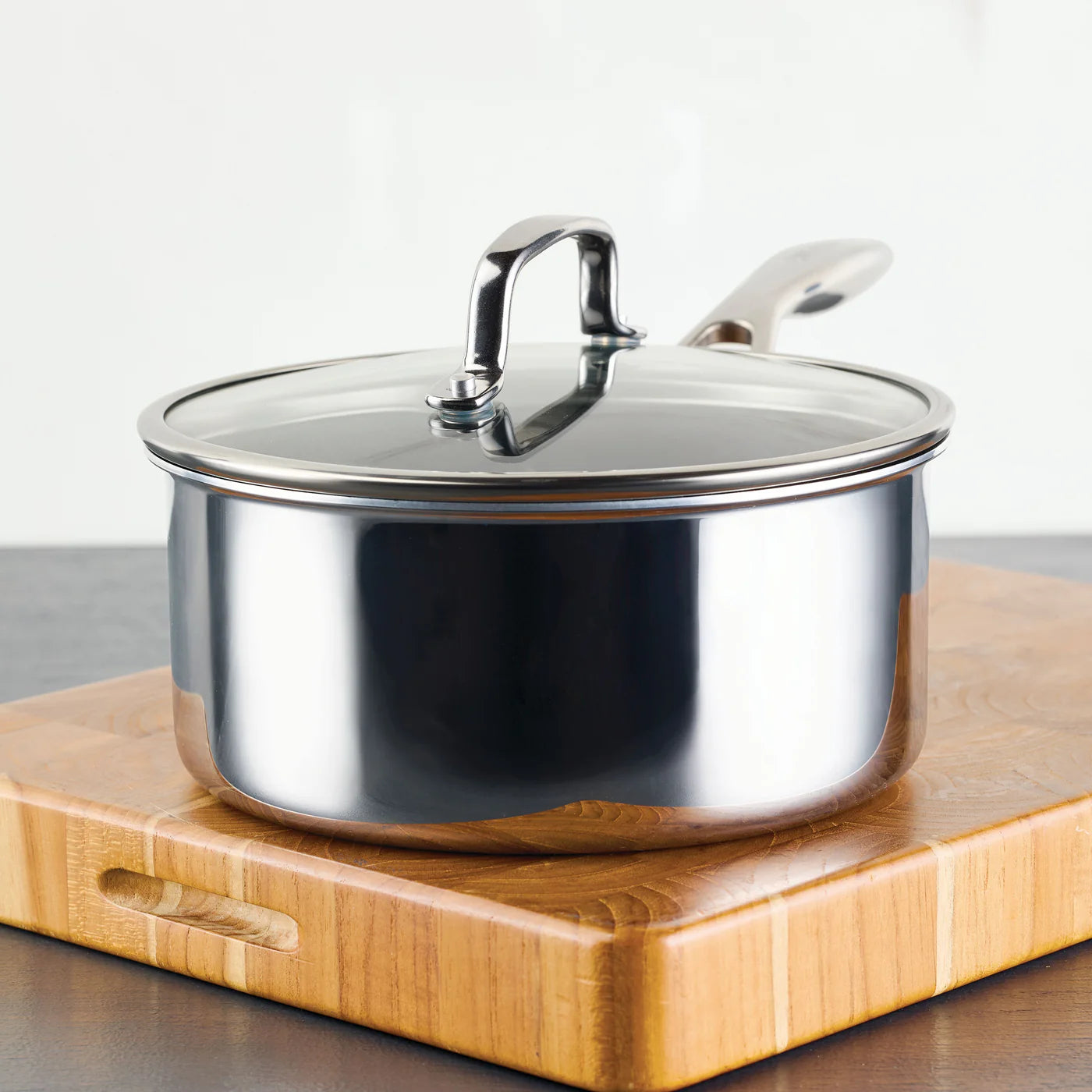 Circulon Clad Series Covered Saucepan