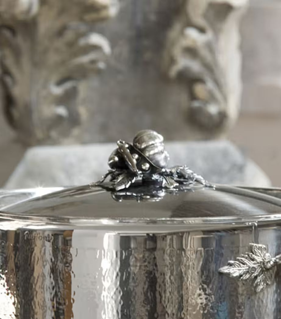 Ruffoni Opus Prima Covered Saucepan – 20cm / 3.3L with Artichoke & Carrot Finial (Handmade in Italy)