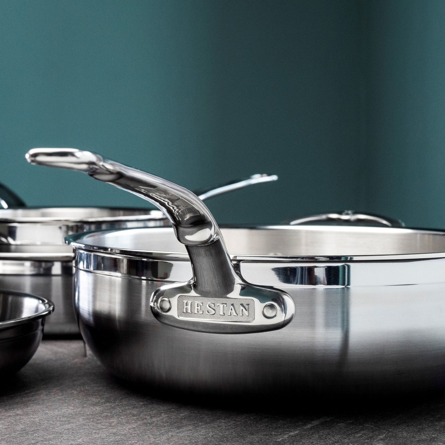 Hestan Probond 28cm / 4.7L Essential Pan With Helper Handle