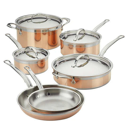 Hestan CopperBond Induction Copper 6 Piece Set