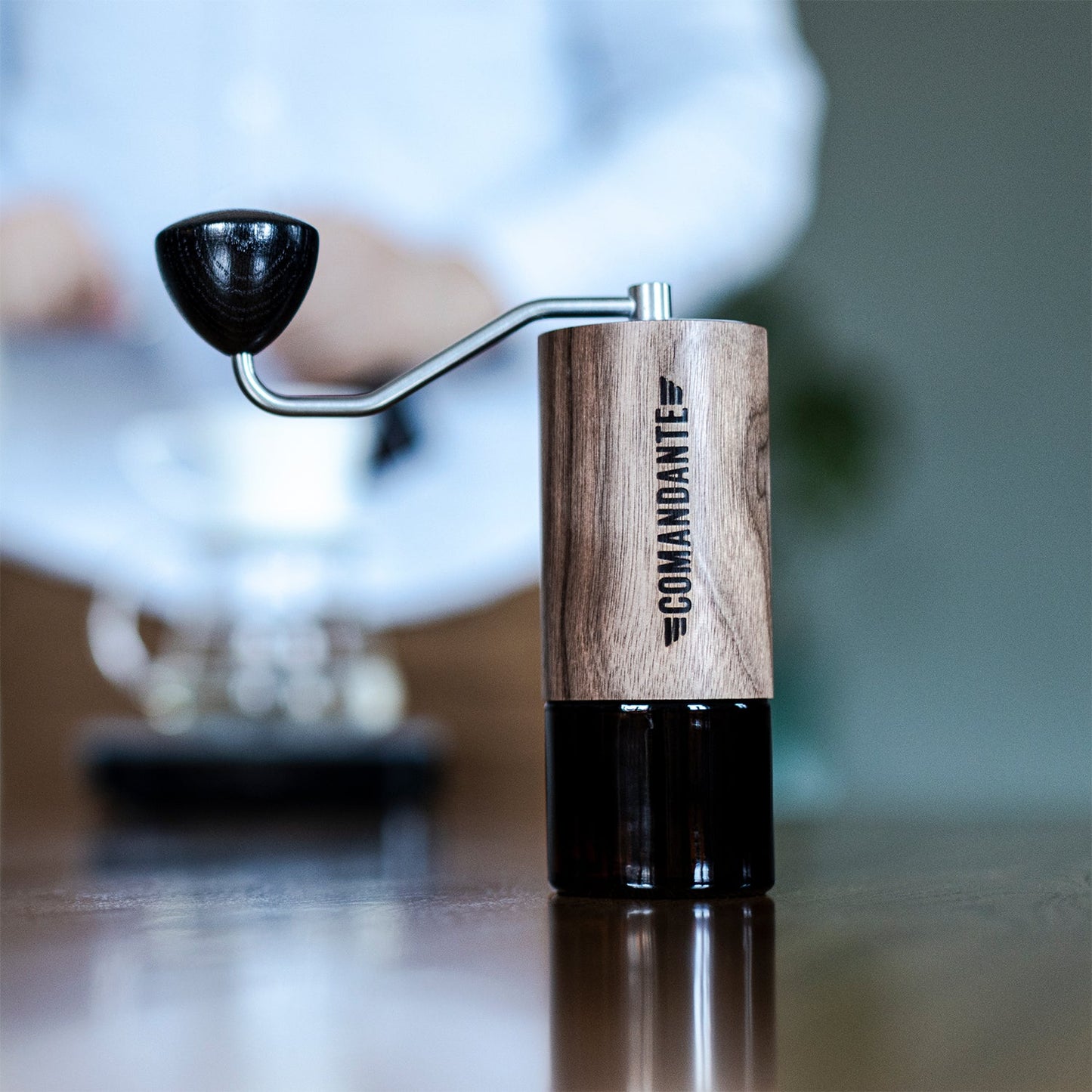 Comandante C40 Nitro Blade Coffee Grinder MK4 - Virginia Walnut
