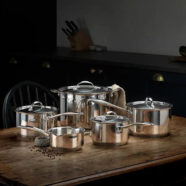 Stellar Profile 7000, 5 Piece Saucepan Set