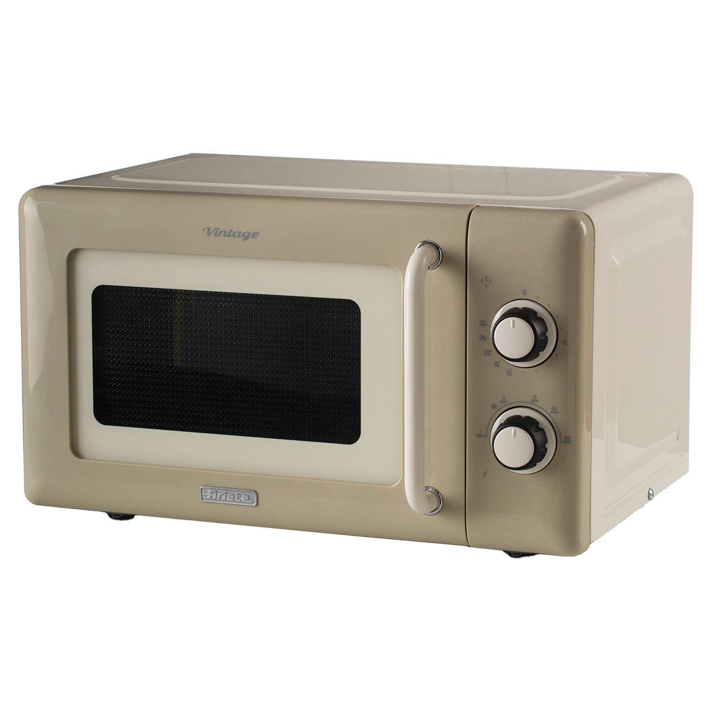 Ariete 20L 800W Vintage Microwave – Cream