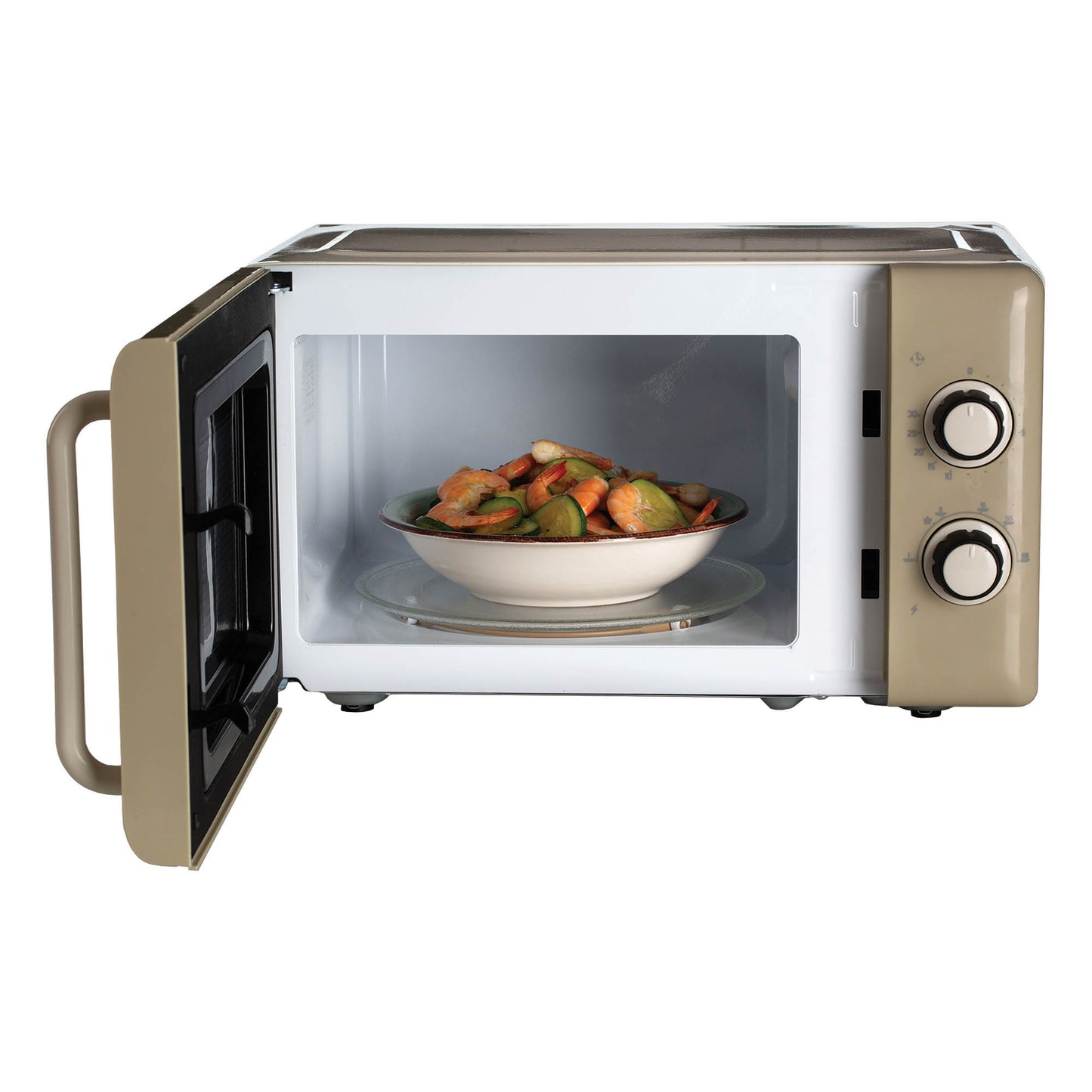 Ariete 20L 800W Vintage Microwave – Cream