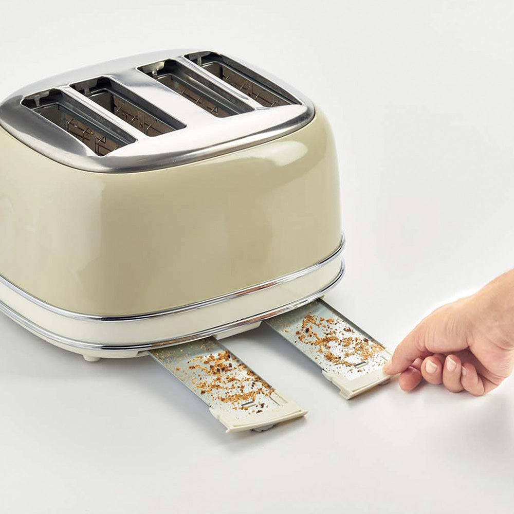 Ariete Vintage 4-Slice Toaster – Cream