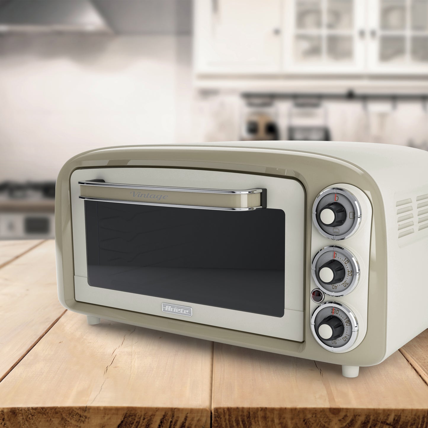 Ariete Vintage 18L Electric Mini Oven – Cream
