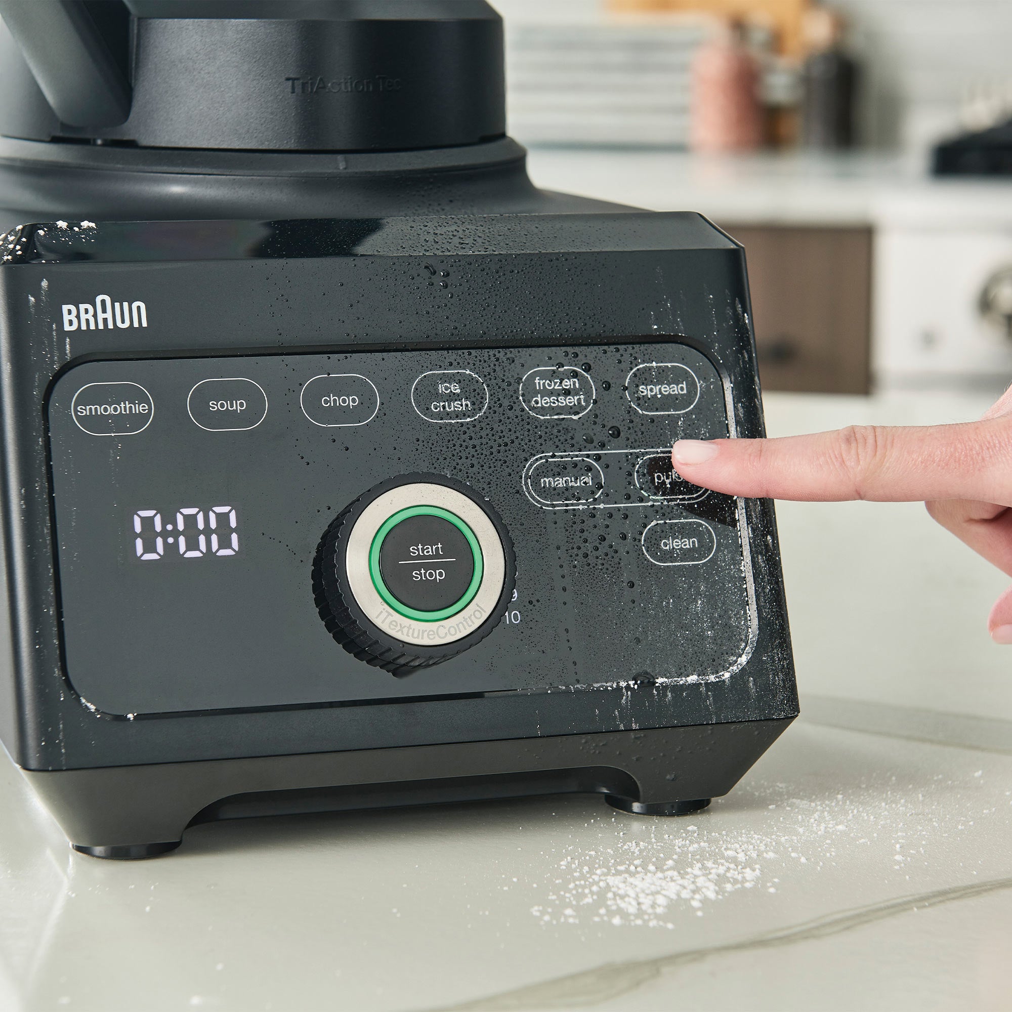 Braun 1600W 3L PowerBlend 9 Jug Blender Black