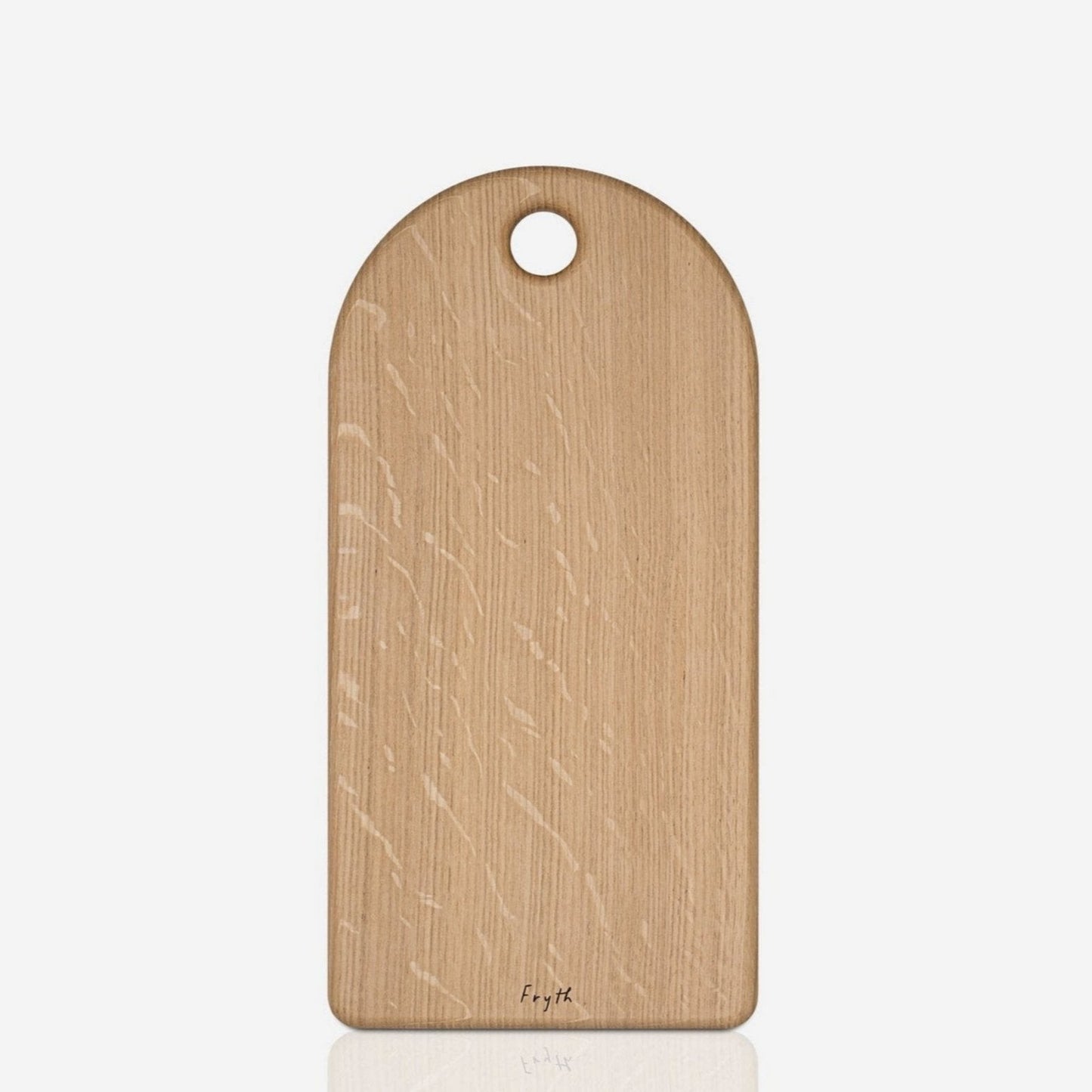 Semi Circular Wooden Chopping Board - Oak