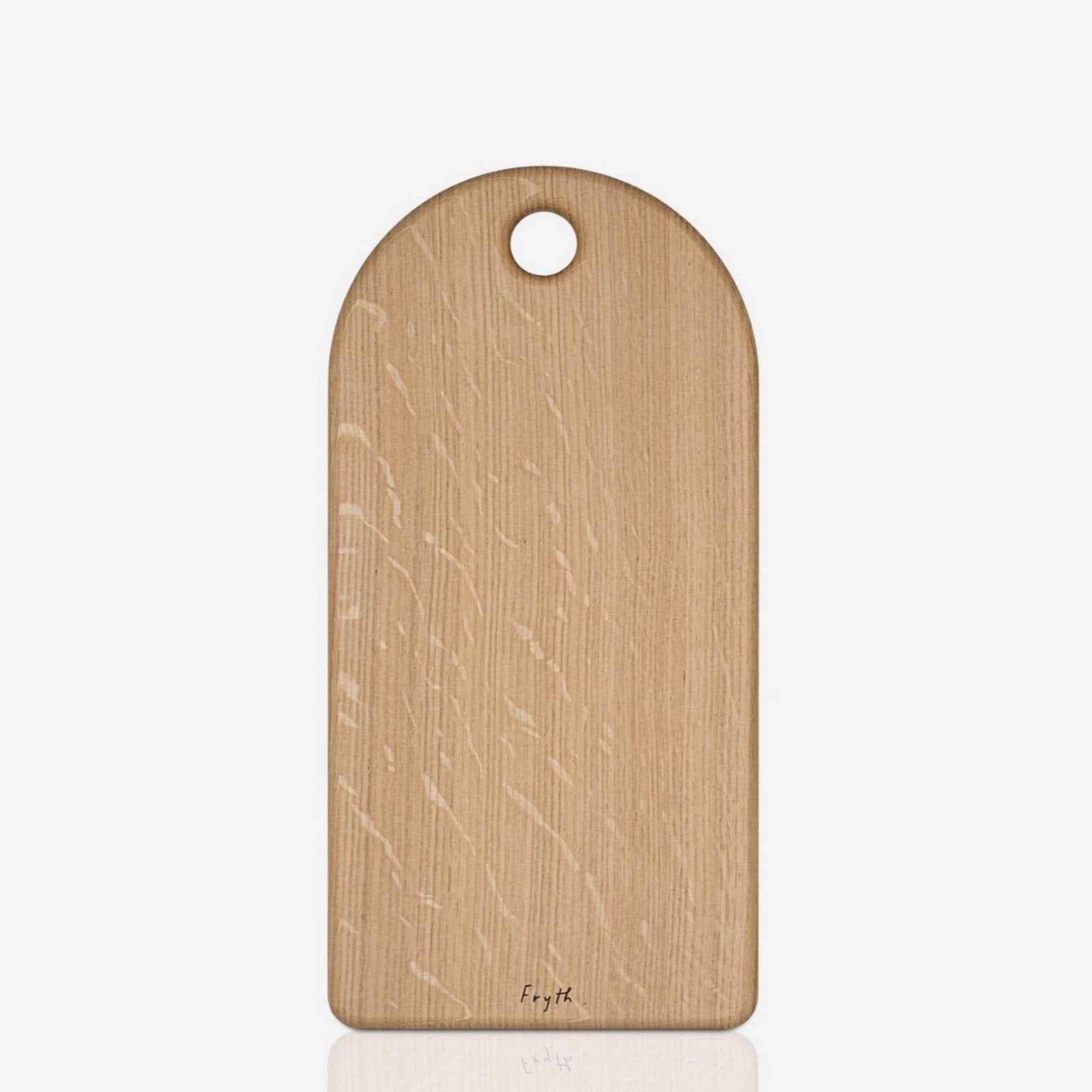 Semi Circular Wooden Chopping Board - Oak