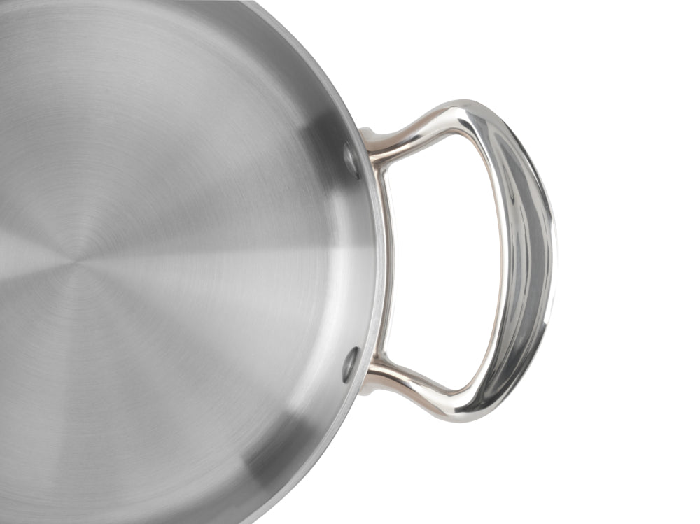 Samuel Groves 26cm Copper InductionSauté Pan Side Handles with Lid