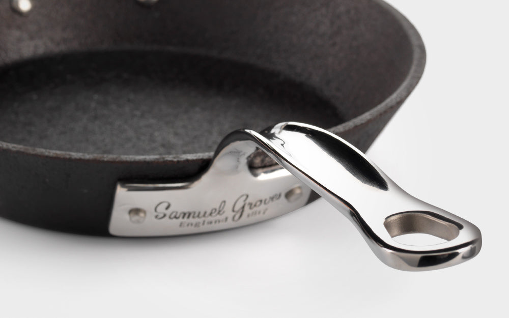 Samuel Groves Britannia Cast Iron Skillet Frypan