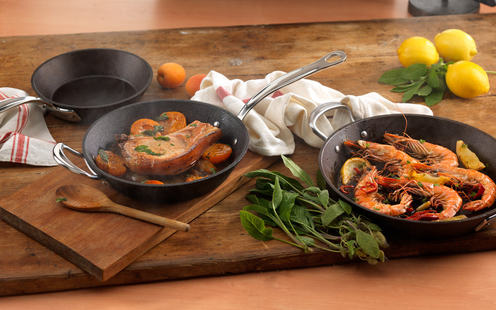 Samuel Groves Britannia Cast Iron Skillet Frypan