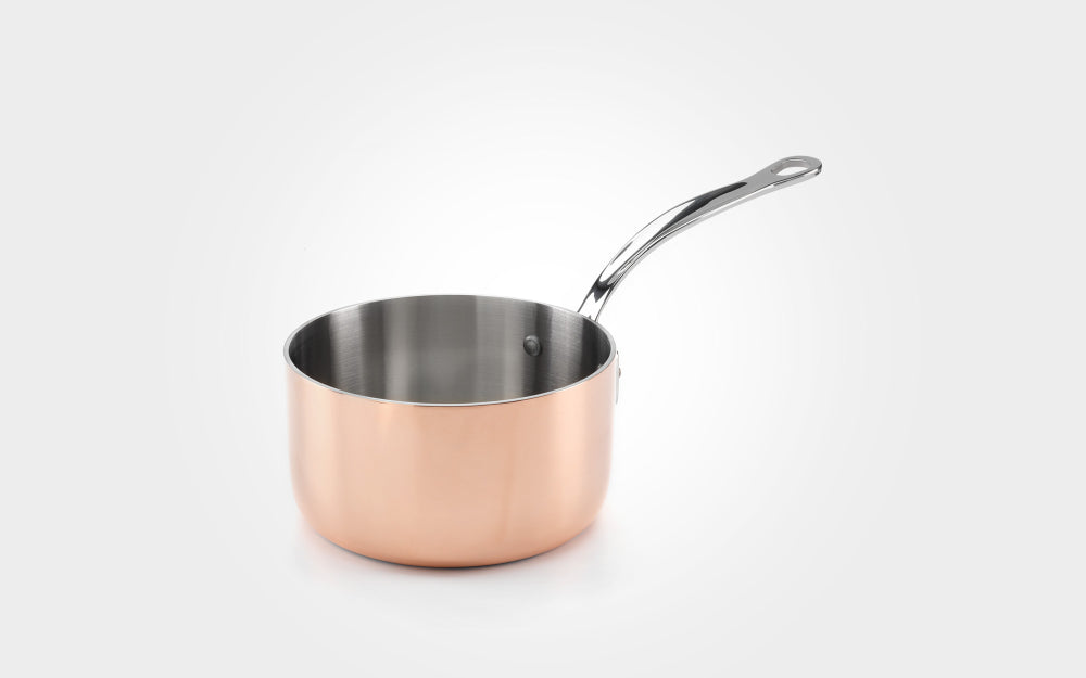 Samuel Groves Copper Clad Saucepan & Lid