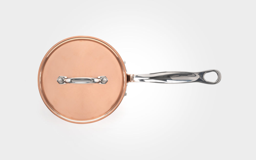 Samuel Groves Copper Clad Saucepan & Lid