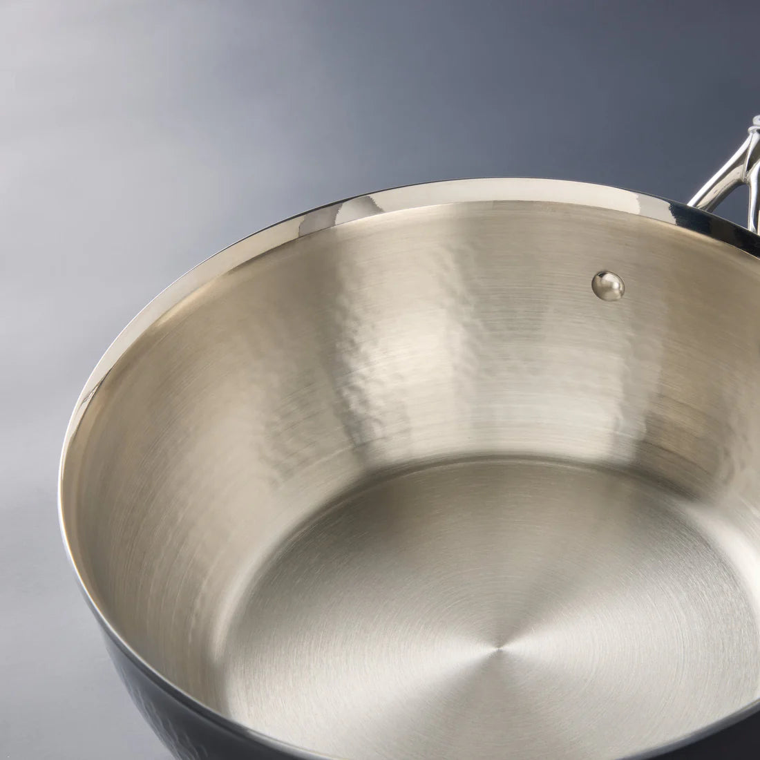 Ruffoni Opus Prima 24cm / 3.8L Covered Chef Pan – Cauliflower & Carrot Finial