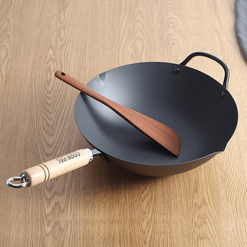 Cookpal Iron P Wok by REN (27cm–36cm)