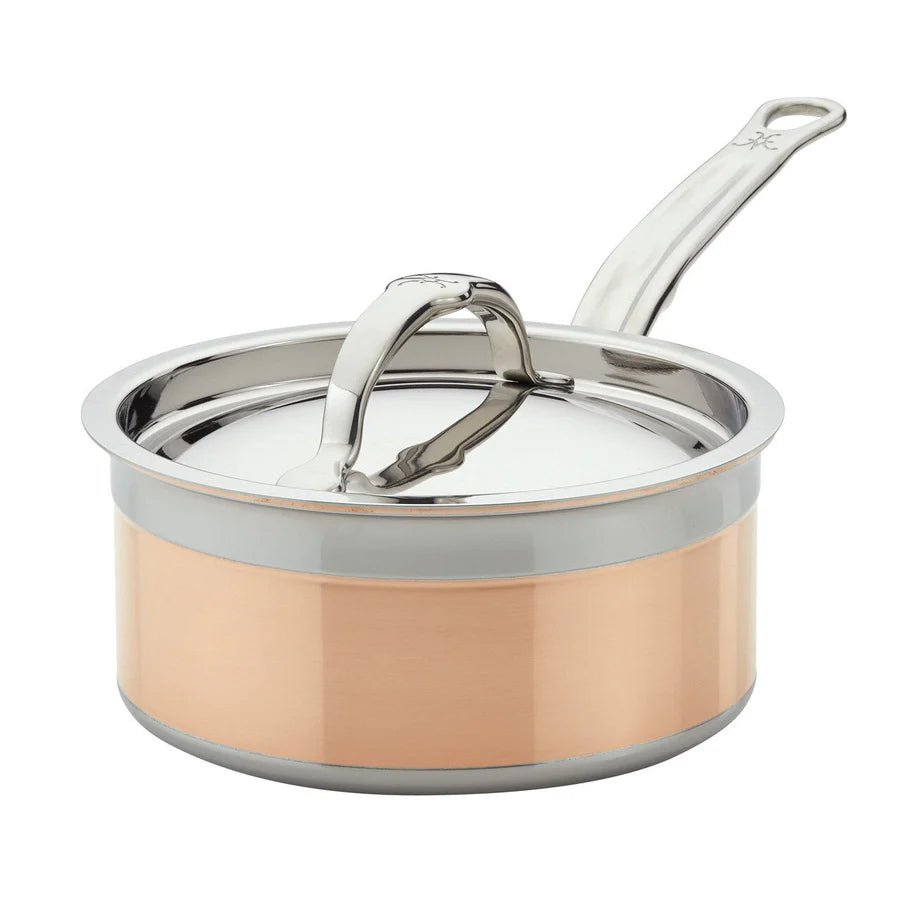 Hestan CopperBond™ Induction Copper Saucepan & Lid