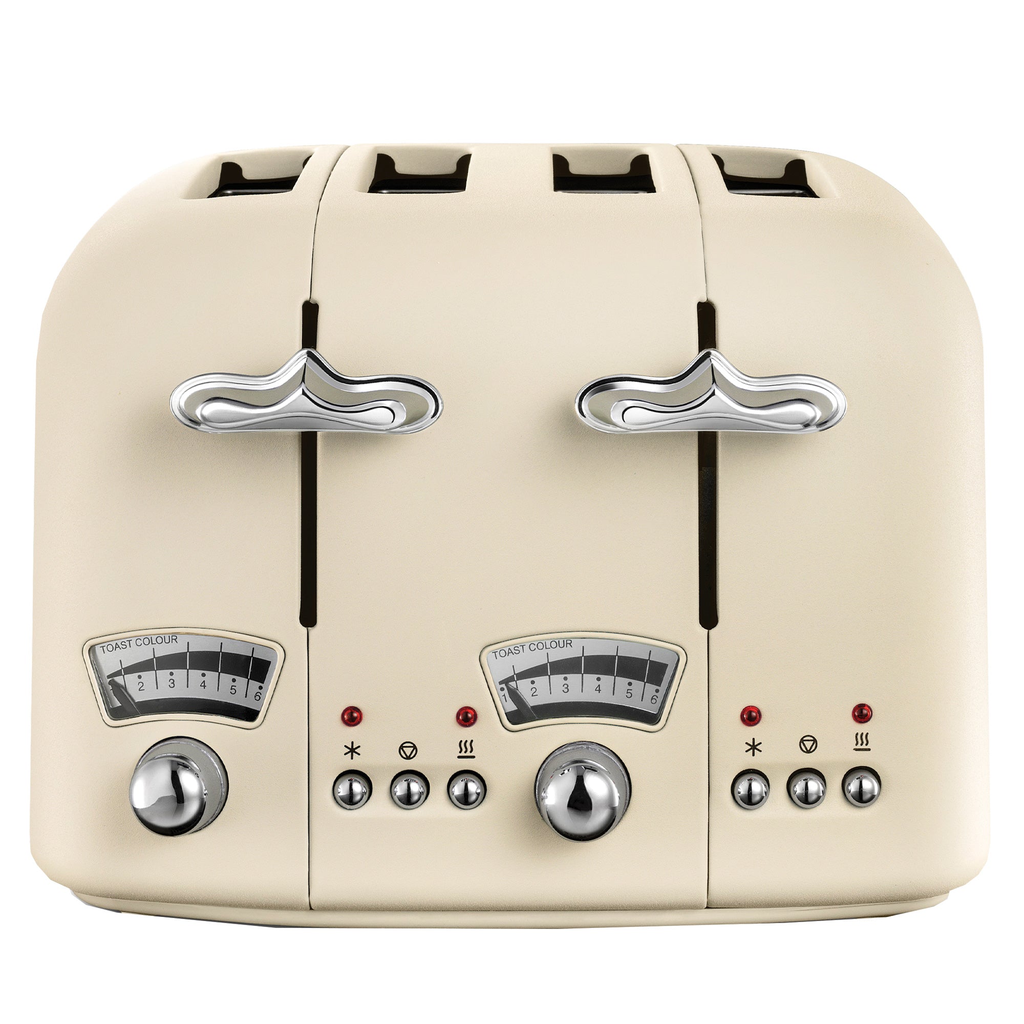 De’Longhi 4 Slice Argento Toaster