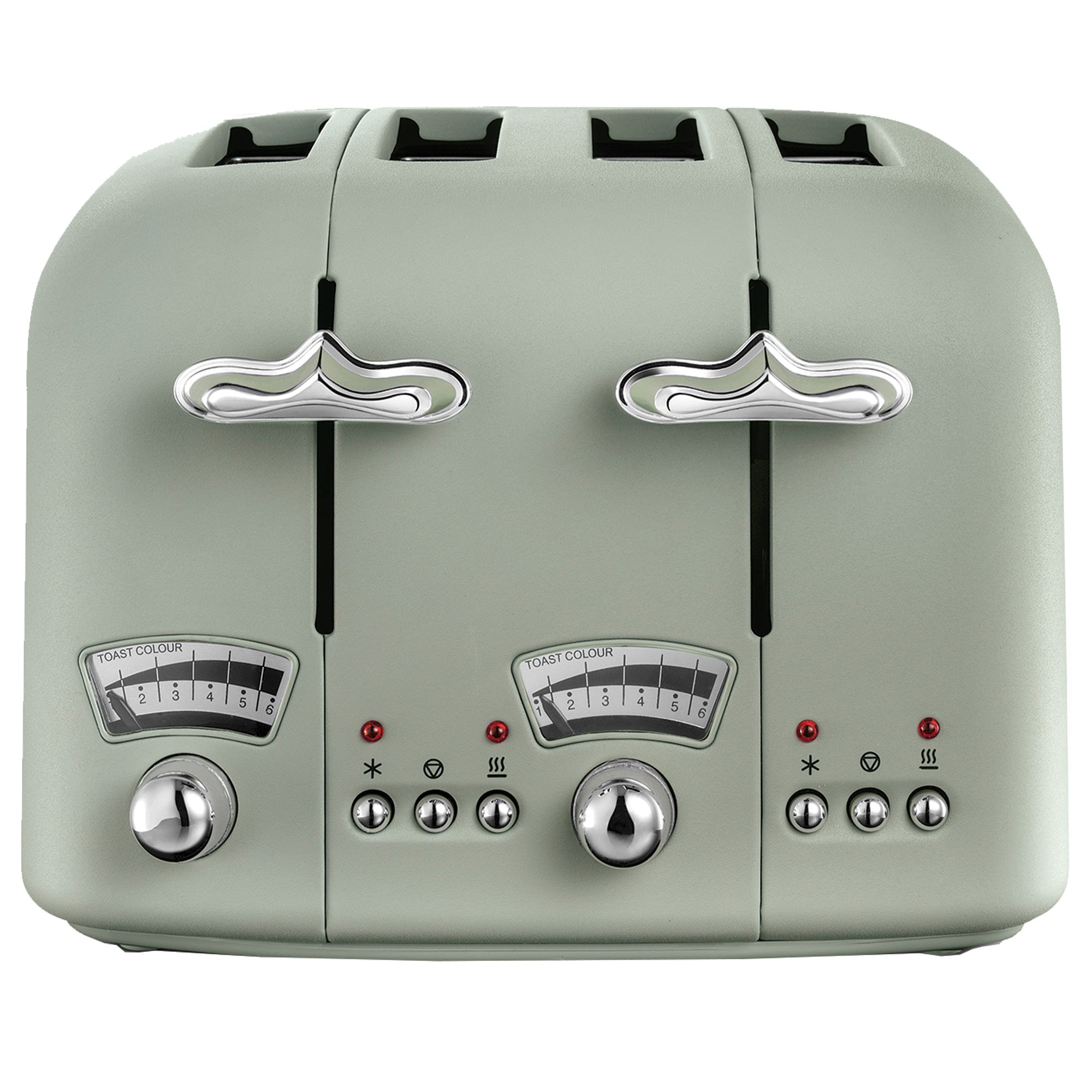 De’Longhi 4 Slice Argento Toaster