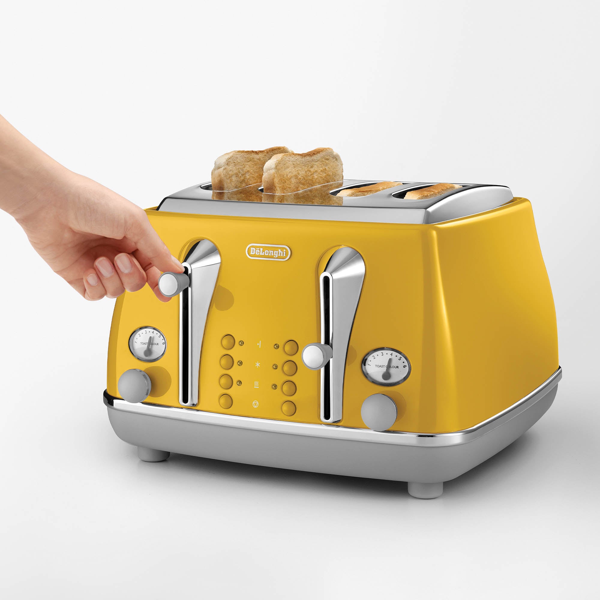 De’Longhi 4 Slice Icona Capitals Toaster