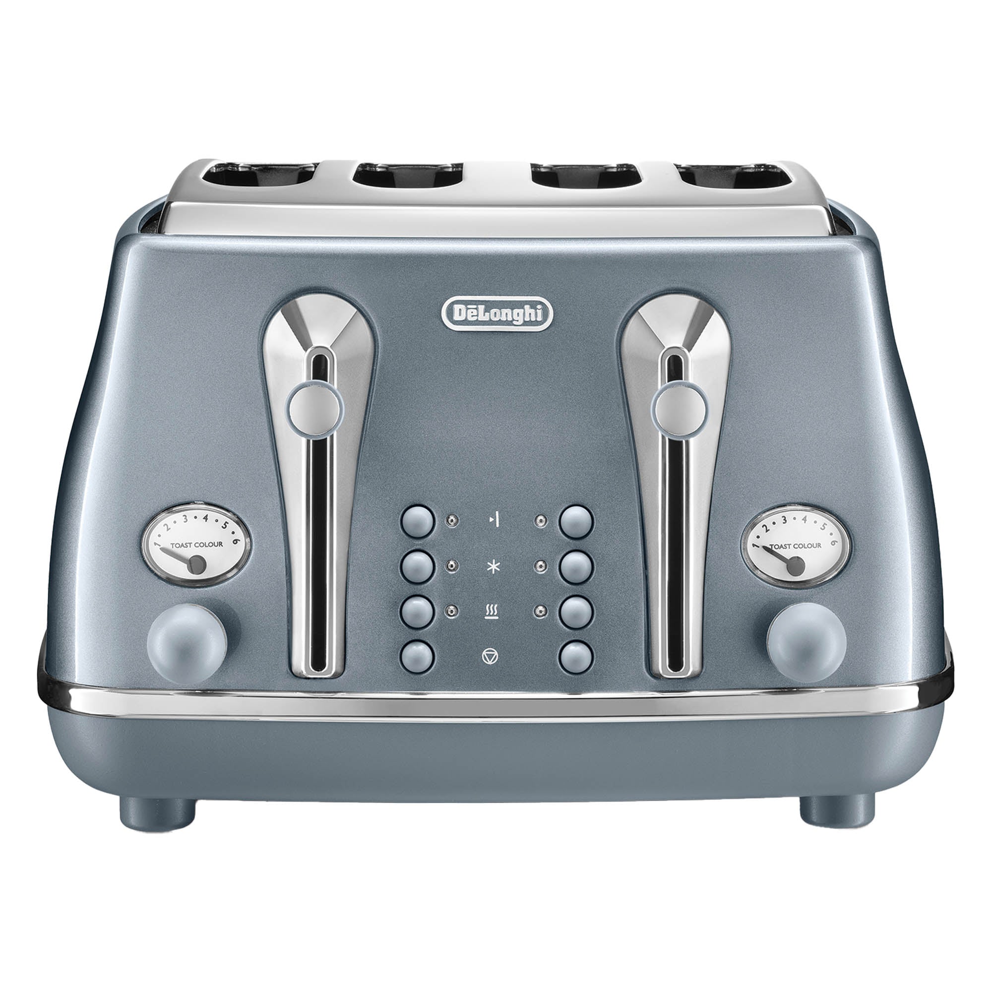 De’Longhi 4-Slice Icona Metallics Toaster