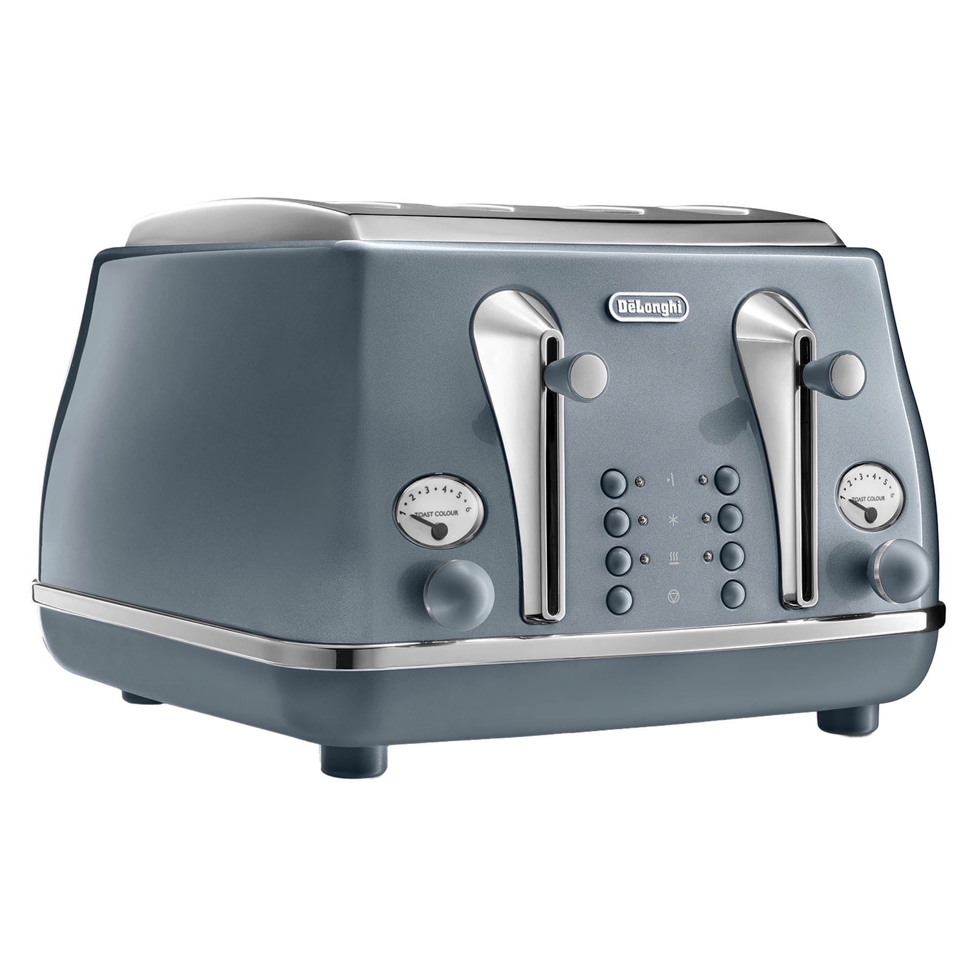De’Longhi 4-Slice Icona Metallics Toaster
