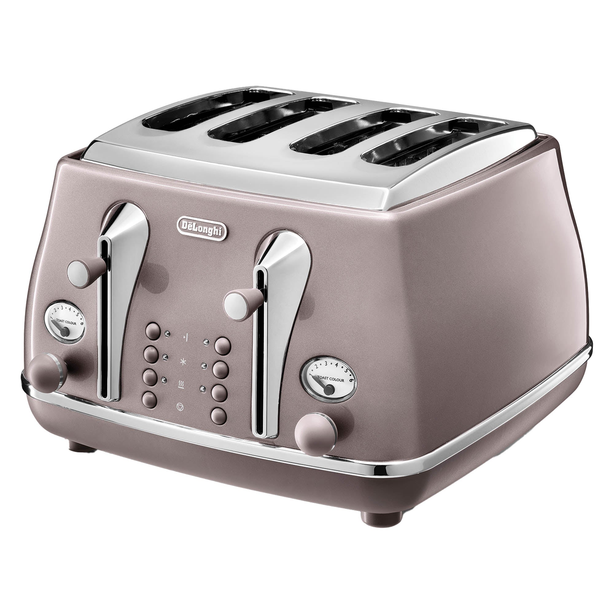 De’Longhi 4-Slice Icona Metallics Toaster
