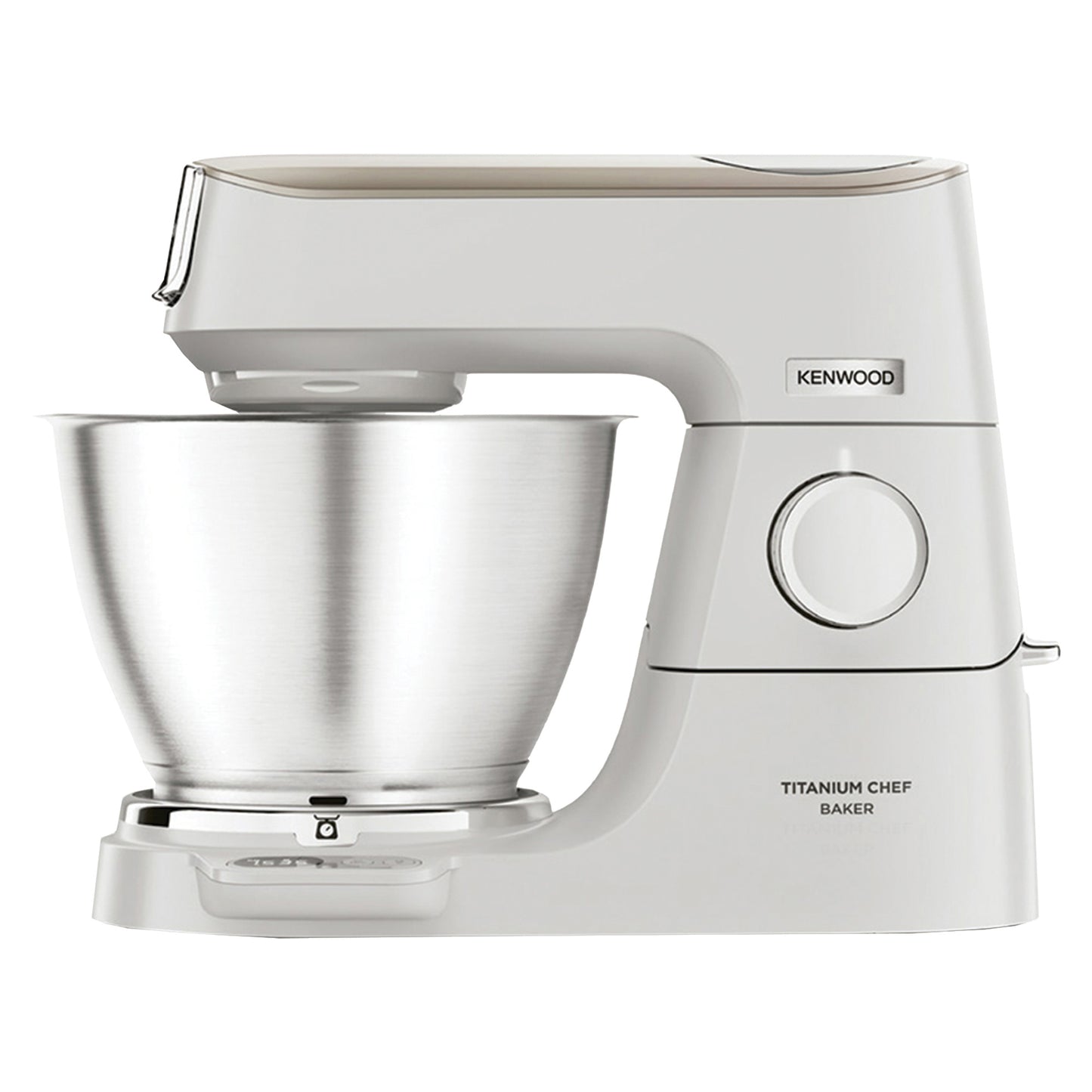 Kenwood 5L Titanium Chef Baker Stand Mixer – White