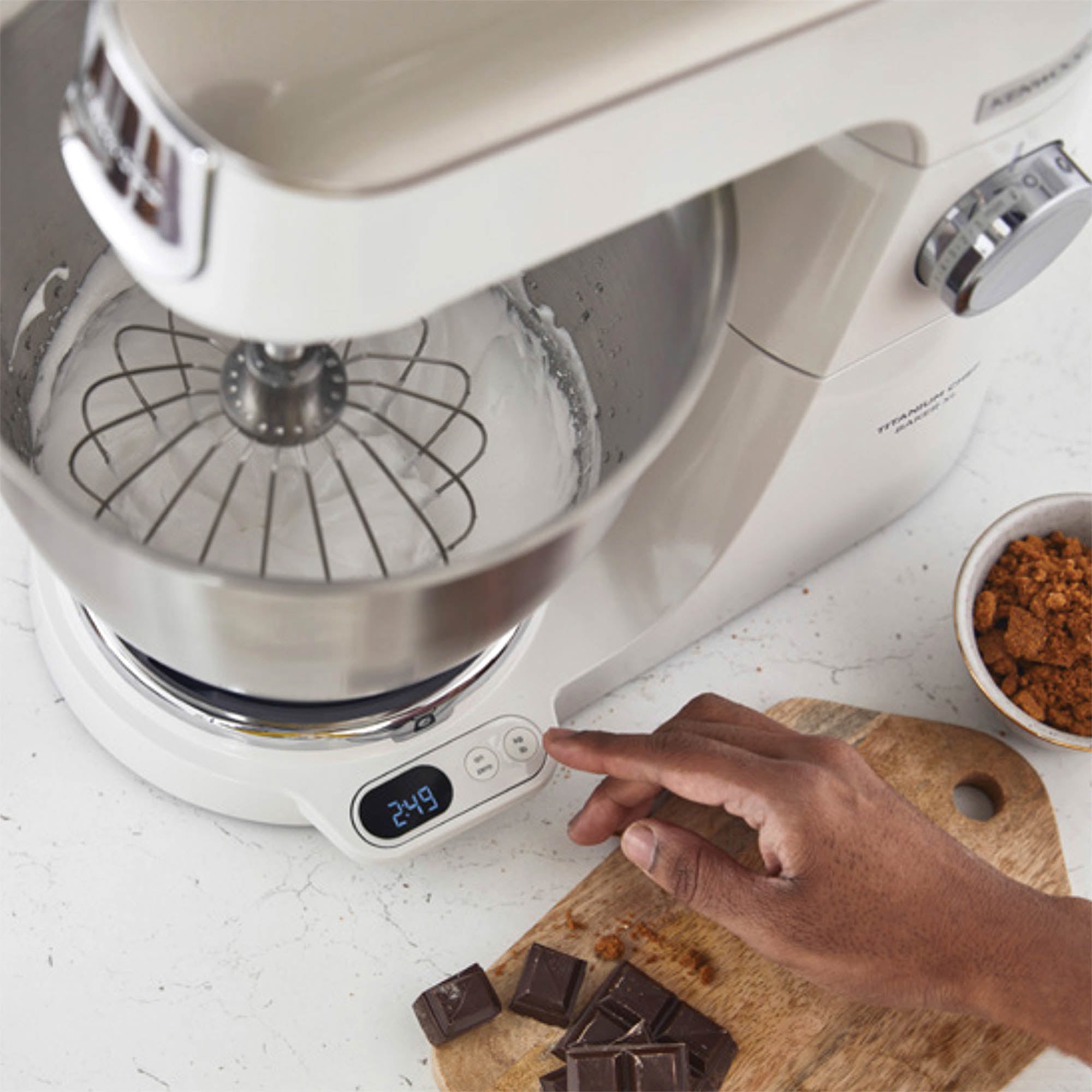 Kenwood 7L Chef Baker XL Stand Mixer – White