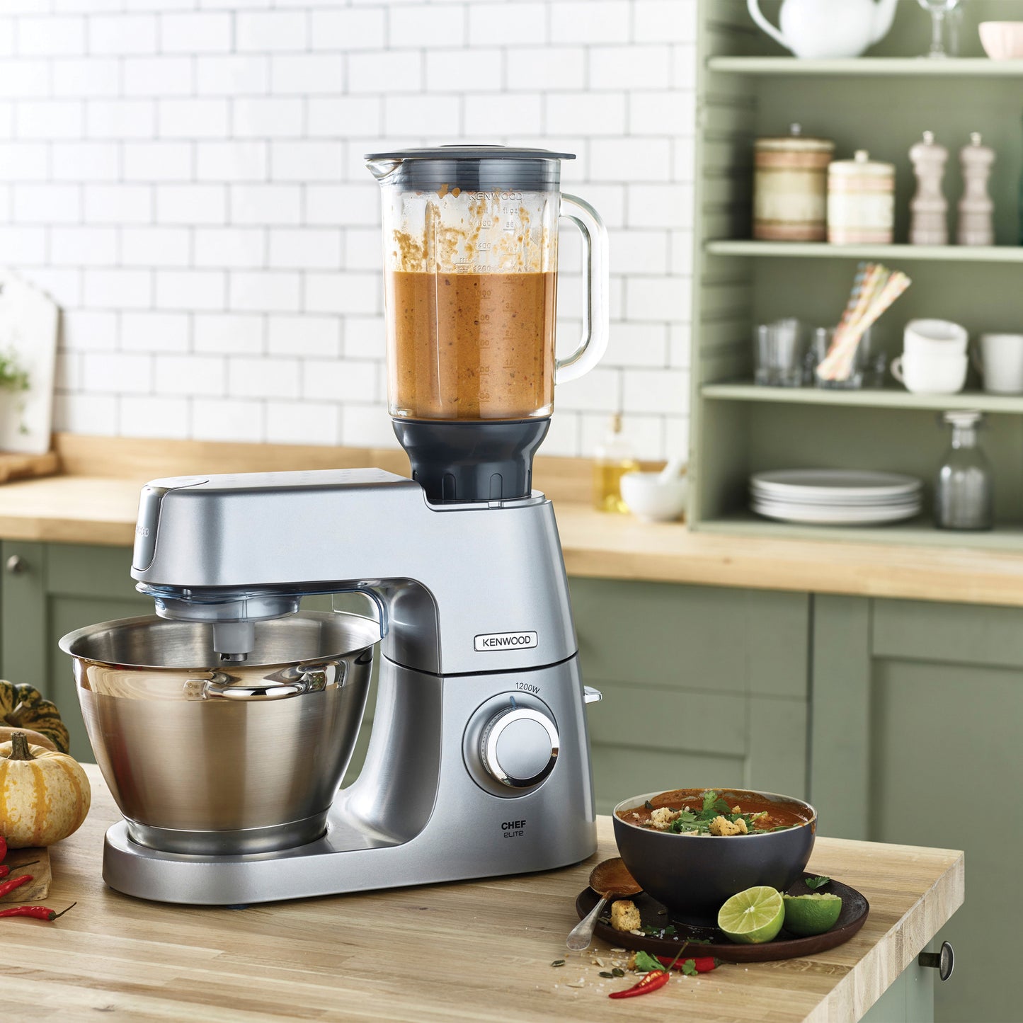Kenwood 1.6L ThermoResist Glass Blender Attachment