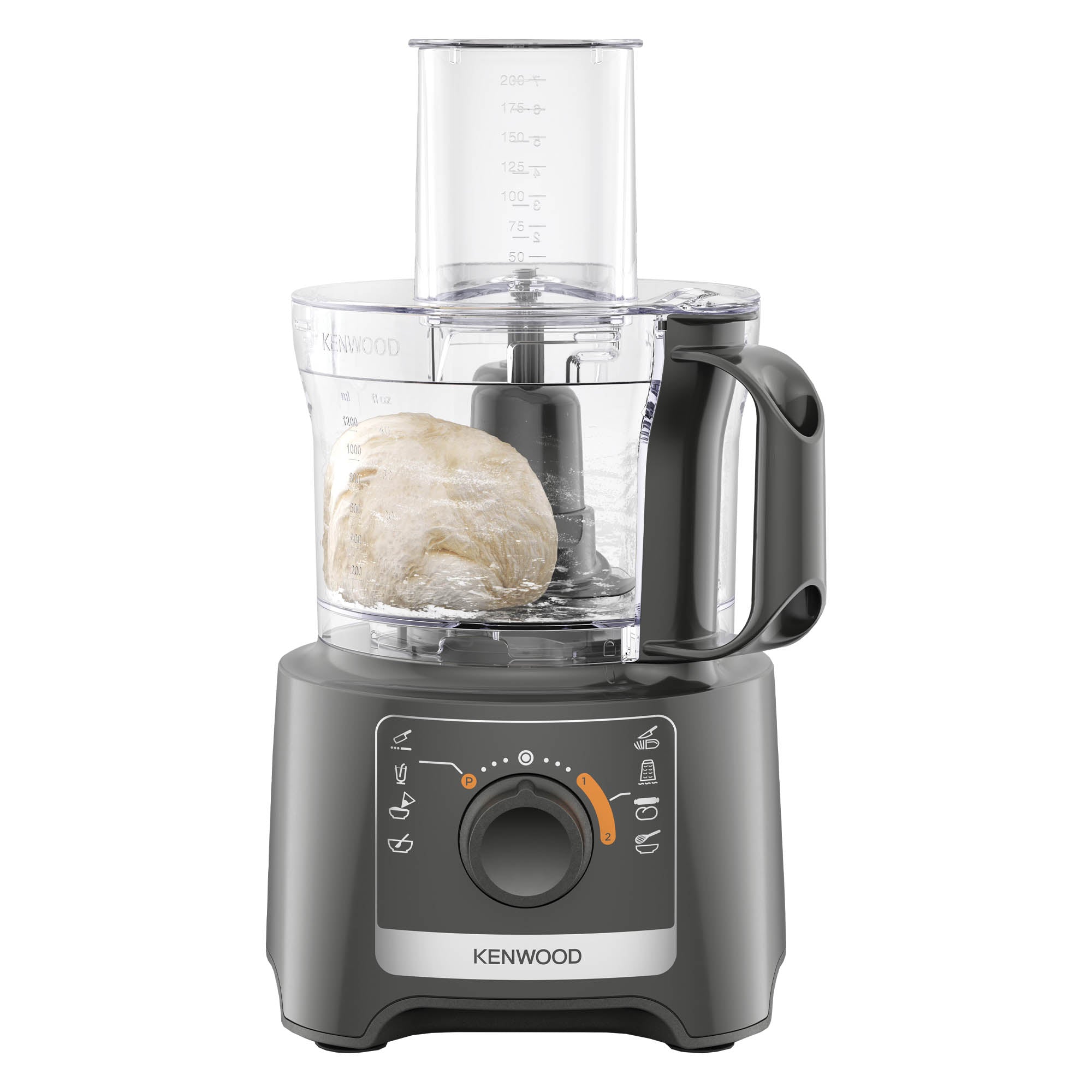 Kenwood 1000W MultiPro 2-in-1 Compact Food Processor & Blender Grey