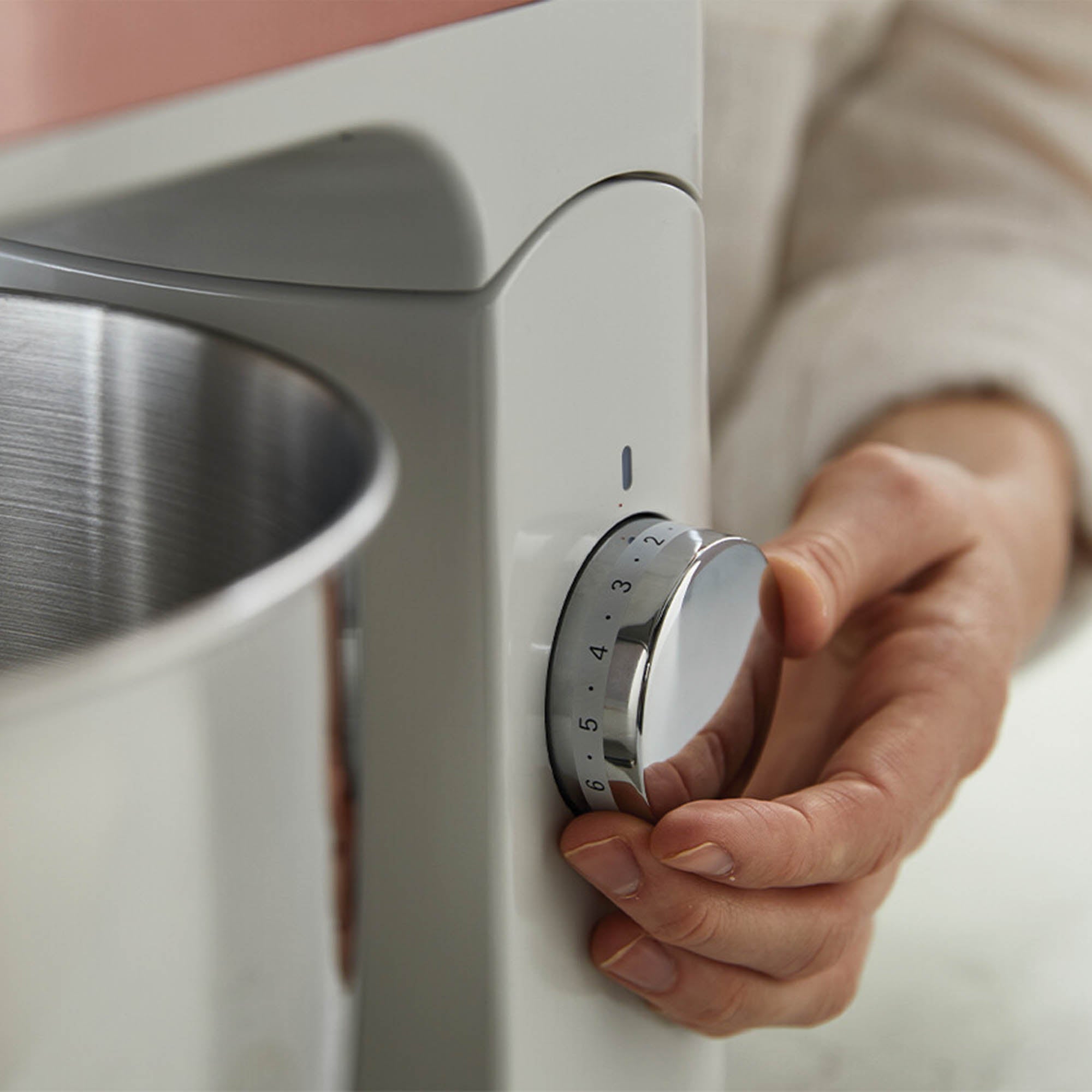 Kenwood kMix 5L Stand Mixer -Sage Green / Blue / Pink Apricot