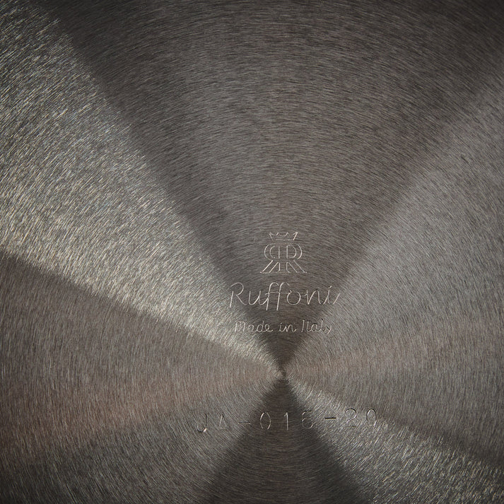 Ruffoni Opus Prima 26cm / 4.7L Covered Braiser – Hand-Hammered Stainless Steel with Garlic & Pepper