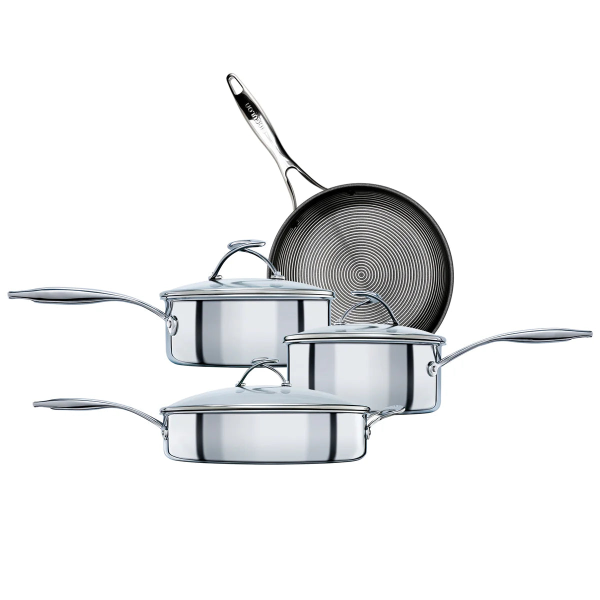 Circulon C Series 4 Piece Set (18/20cm Saucepan, 26cm Cov. Sauté, 25cm Skillet)