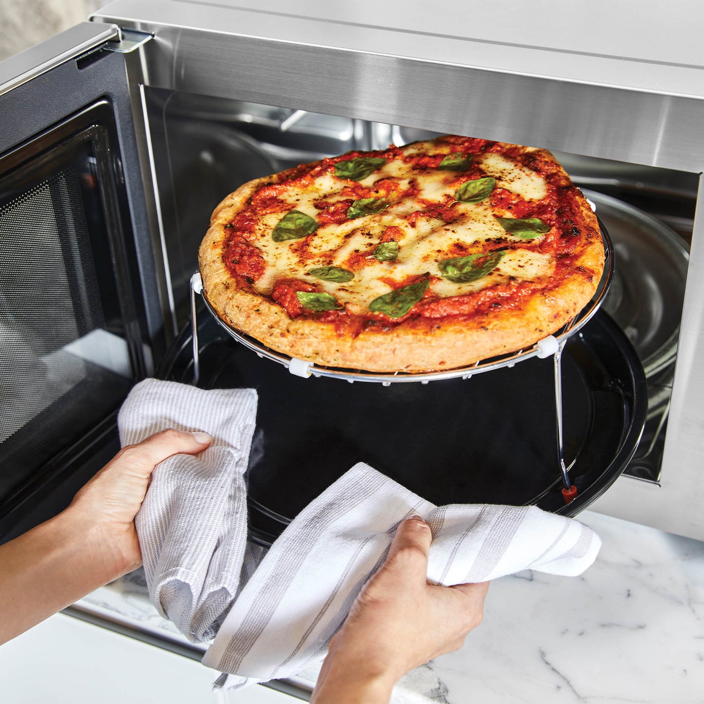 Panasonic 4-in-1 Air fryer Combi Microwave - Stainless Steel