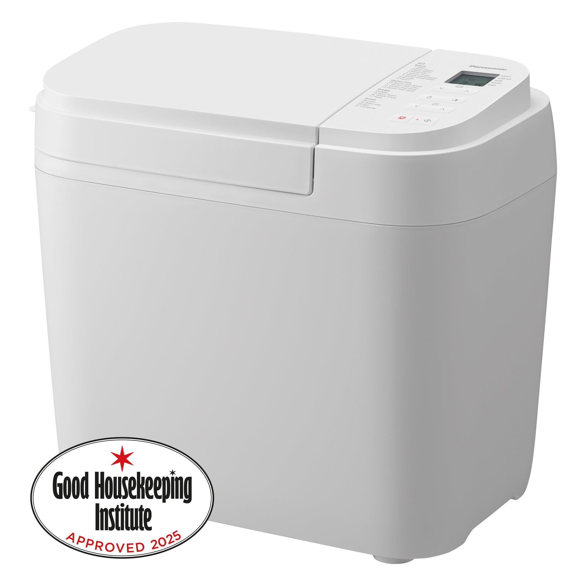 Panasonic Automatic Breadmaker with 21 Programmes – White
