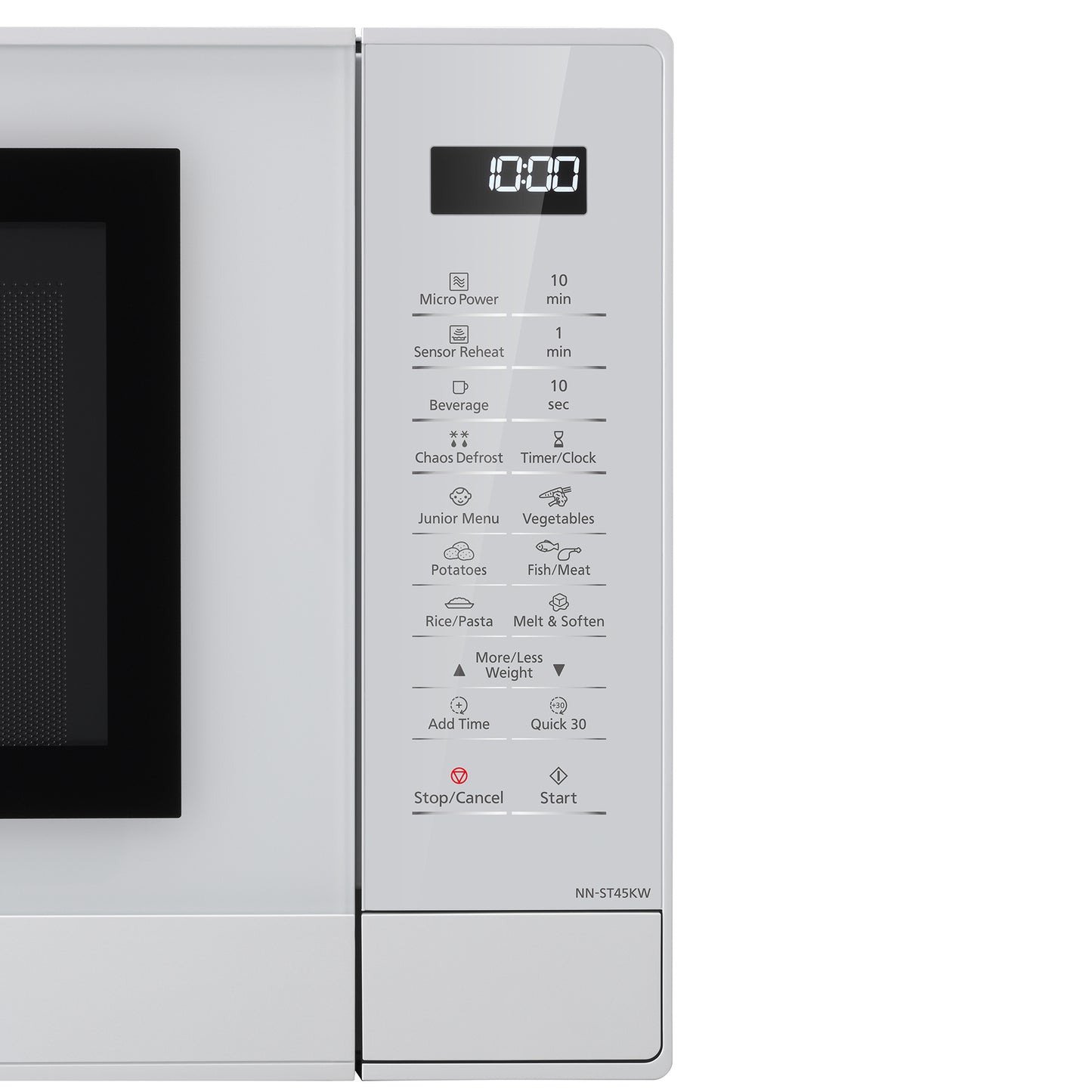 Panasonic Inverter Microwave Oven Stainless Steel - 32L, 1000W