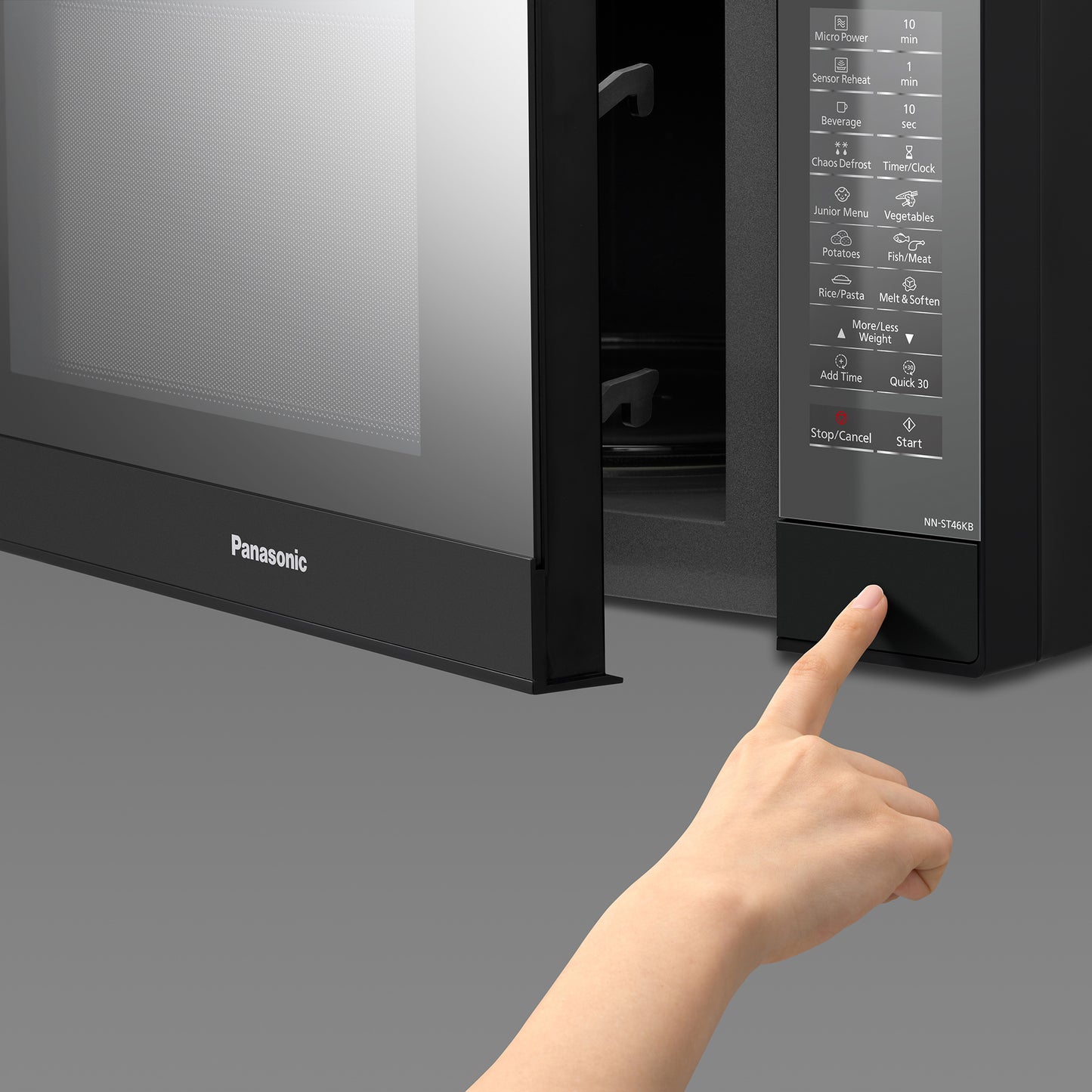 Panasonic Inverter Microwave Oven Stainless Steel - 32L, 1000W