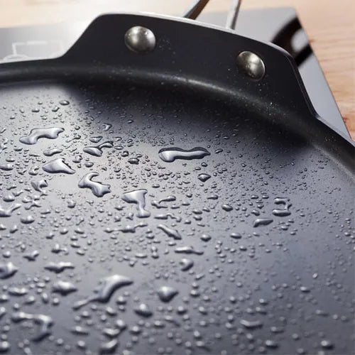 Stellar Hard Anodised 30cm Crepe Pan, Non-Stick