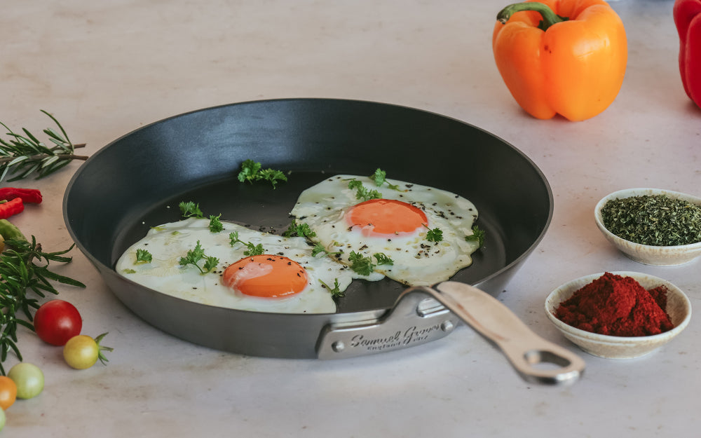 Samuel Groves Classic Non-Stick Stainless Steel Triply Frypan