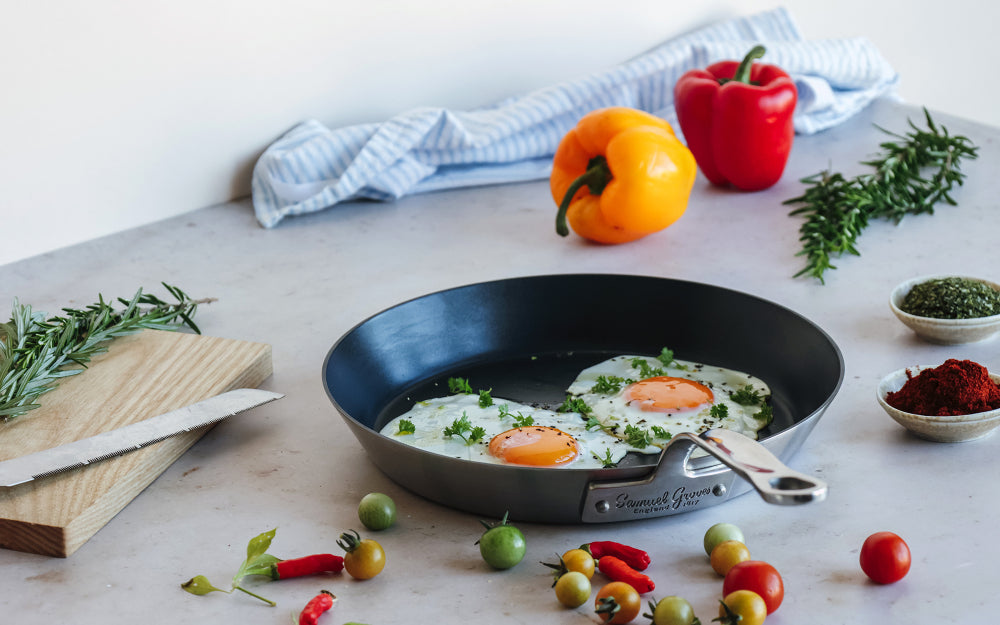 Samuel Groves Classic Non-Stick Stainless Steel Triply Frypan