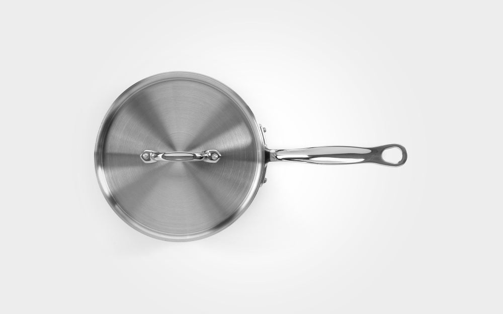 Samuel Groves Classic Non-Stick Stainless Steel Triply Saucepan with Lid