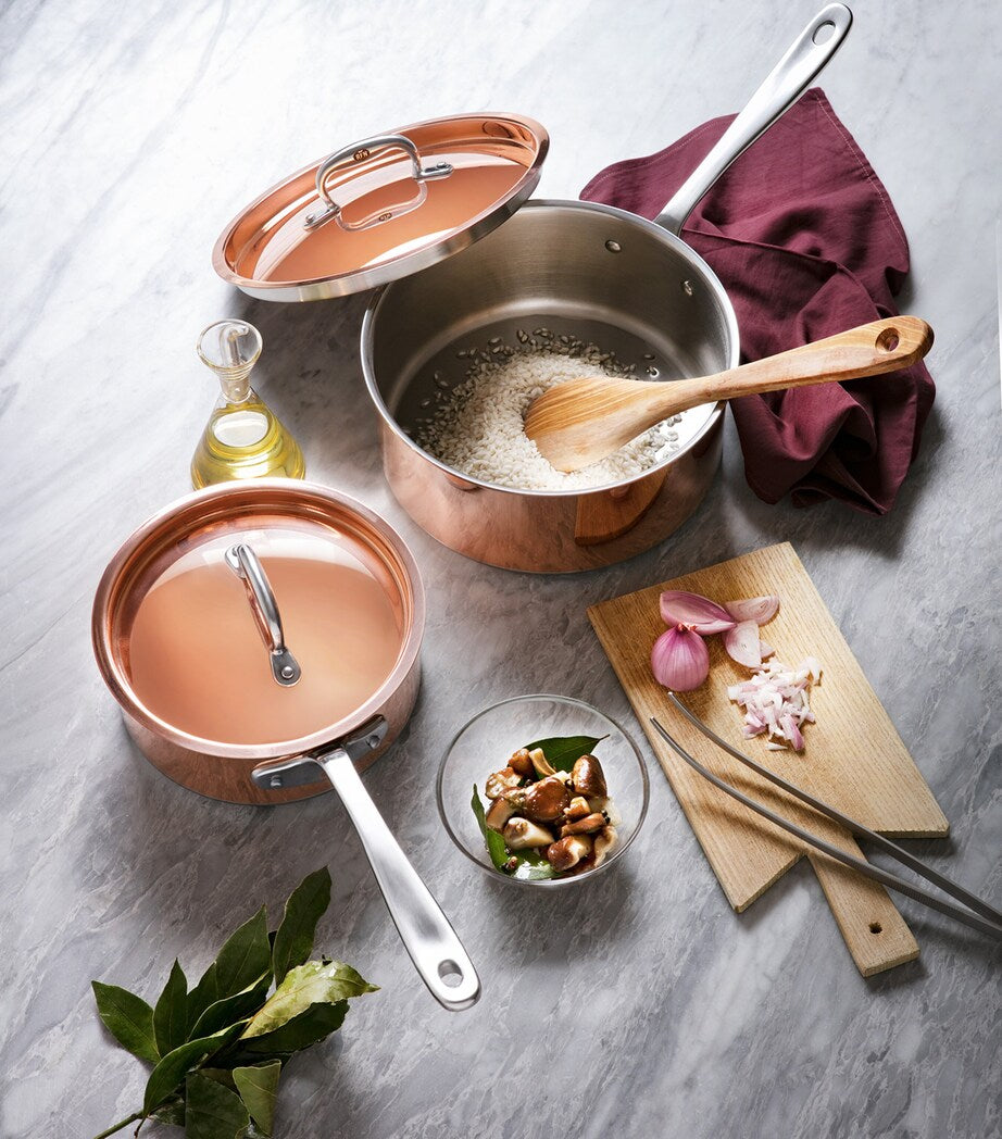 Ruffoni Con Classe Copper Covered Saucepan – Handmade in Italy