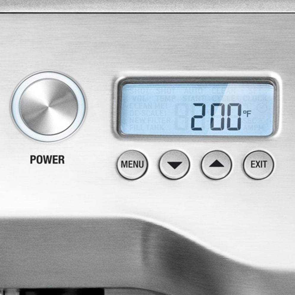 Sage The Dual Boiler™ Espresso Machine – Black Truffle