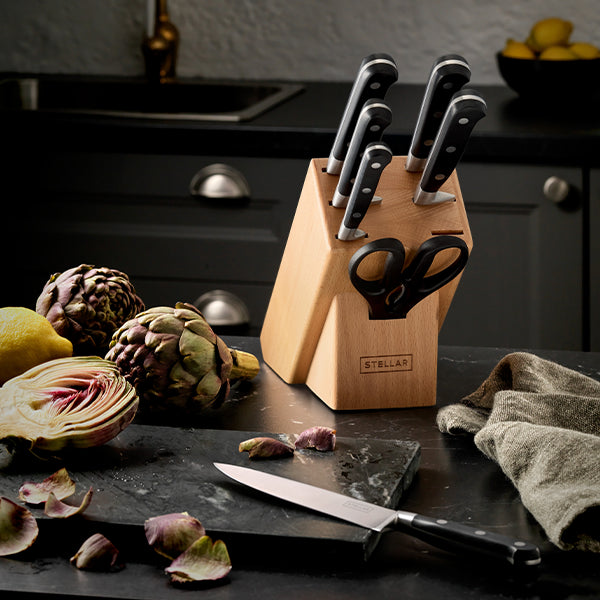 Stellar Classic, 7 Piece Knife Block Set