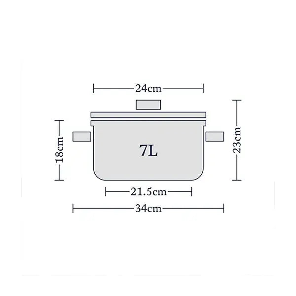 Stellar James Martin, JM 24cm Stockpot, 7L